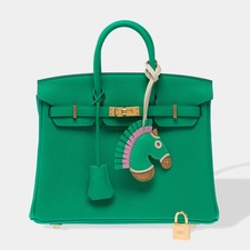 Sac HERMES Birkin 25 en Cuir