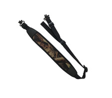 Bretelle néoprène carabine de chasse Noire