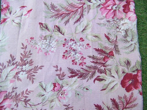 Ancien coupon tissu motifs - ancien,