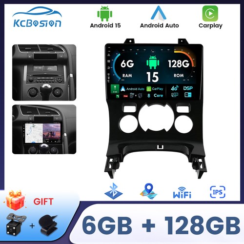 128g autoradio pour peugeot - 6g+128g,