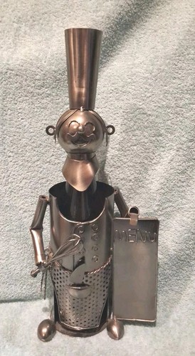 Porte bouteille vin métal - bouteille,