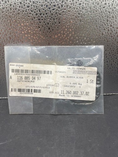 Mercedes benz bumper seal - mercedes-benz,