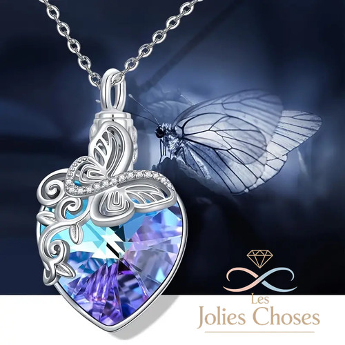Collier eternité coeur de - collier,