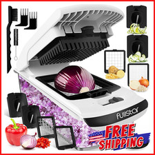 VEGETABLE CHOPPER FOOD SPIRALIZER Fruit Slicer Kitchen Gadget Slicer