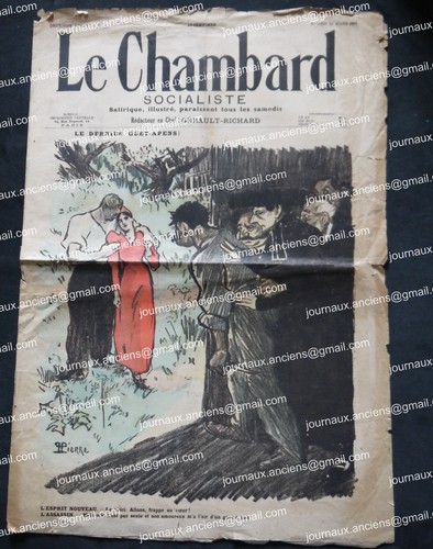 1890 journal ancien - 1890, "