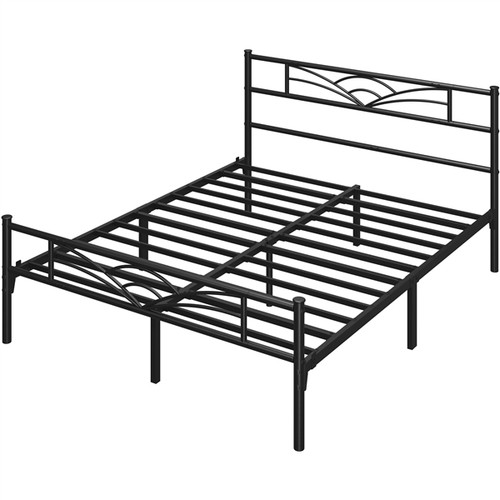 Cadre lit métal tête - de, en
