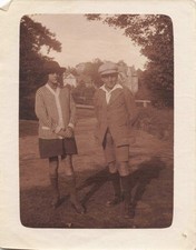 OLD PHOTOGRAPH 1923 DUO YOUNG CHILDREN