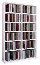 VCM - Bois CD DVD étagère