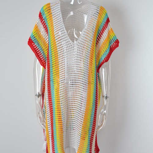 Femme plage robe crochet - femme,