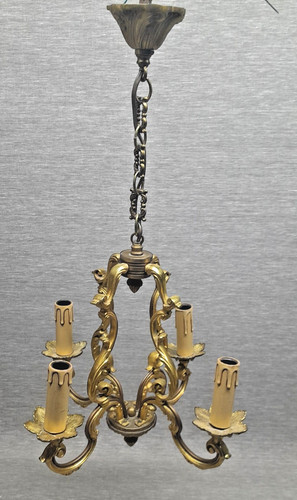Lustre cage feux en - à,