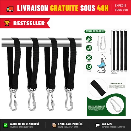 Sangles suspension hamac - de, et