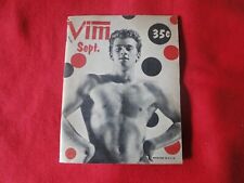 Vim-Sept. Vol. 5 #9 -Male Beefcake Magazine-Vintage-Gay Interest              JJ