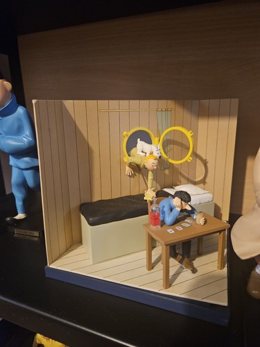 Figurine tintin kuifje cube - figurine,