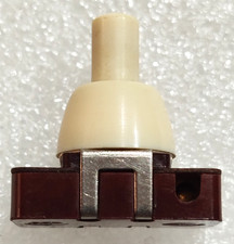 Small Black Bakelite and Plastic Switch VGC