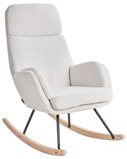 Fauteuil à Bascule en Tissu