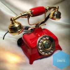 Téléphone rotatif vintage en