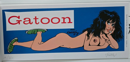 Walthéry libris gatoon - ex-libris,