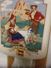 moulin à café ancien mural