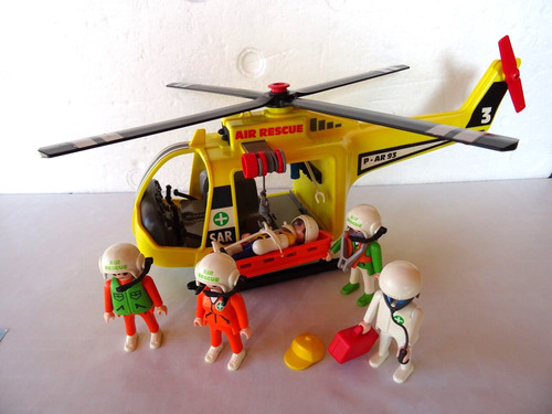 Playmobil 3845 hélicoptère - 3845,
