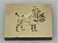 -MATRICE TAMPON BRONZE ANCIEN