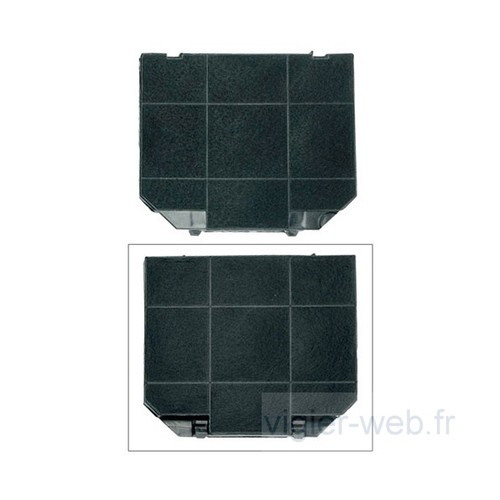 Filtre hotte charbon - filtre, à