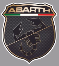  ABARTH Sticker vinyle laminé