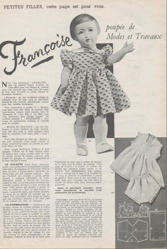 Page poupée françoise - ▬►page,