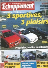 ECHAPPEMENT N°370 SPEEDSTER