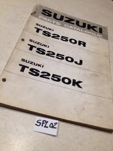 Suzuki parts list catalogue