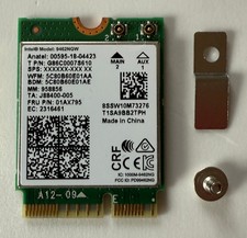 Carte Wi-Fi 5 / Bluetooth 5.1 - Intel 9462NGW - M.2 CNVio