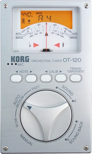 Korg 120 chromatic tuner - chromatic,