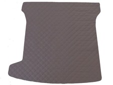 Matelassé Cuir artificiel MARRON Tapis coffre pour Dacia Jogger 5/7 places 2022-