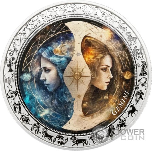 Gemini space zodiac - space, 1