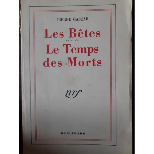 Les bêtes suivi - de, le