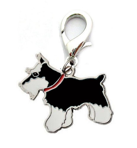 Breloque metal argente - ,