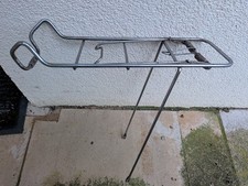 Porte-Bagage Vélo Ancien Vintage – Acier Chromé – Style Rétro