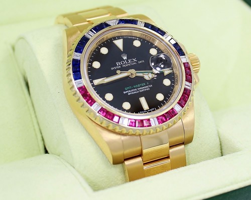Rolex gmt master 116718 - ii, 18k