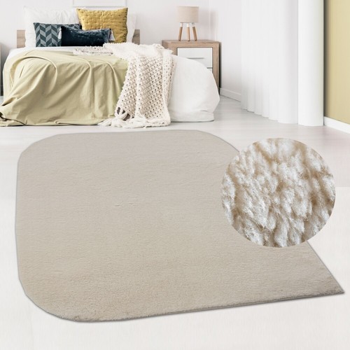 Tapis design uni arrondi - , |