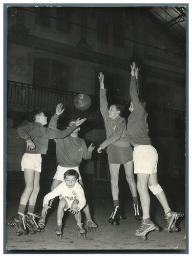 Basket roulettes lycée - basket,