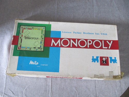Jeu société monopoly - •, de