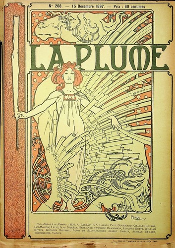 Mucha revue la plume - mucha,