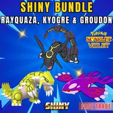 SHINY WEATHER TRIO ✨ RAYQUAZA, KYOGRE & GROUDON  ✨ Pokemon Scarlet And Violet