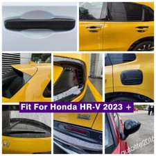 Accessories Fog Lights Trim For Honda HRV HR-V ZRV Z-RV 2023 2024 Carbon Fiber
