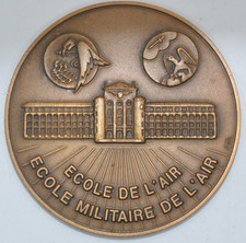 Médaille de table -  AVIATION école militaire de l'air et école de l'air d=73mm