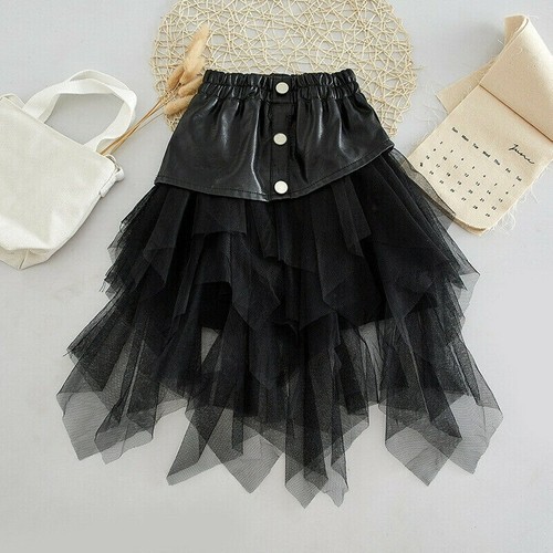 Jupe fausse cuir tutu - jupe,