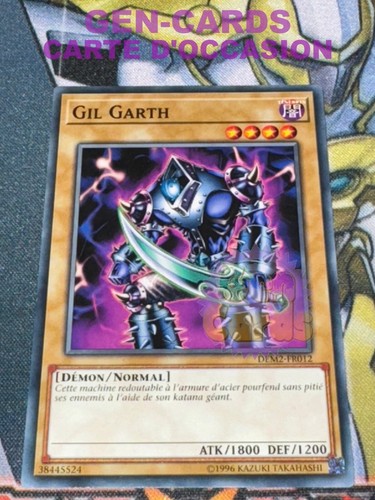 Carte gil garth - yu,