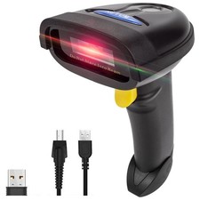 NT-1228BL Bluetooth QR 2D Barcode Scanner à Main Levée USB sans Fil 1d Codes-...