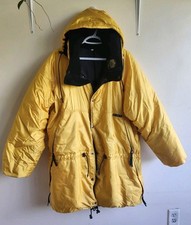 KANUK Yellow Puffy Zip Up Jacket..L-XL