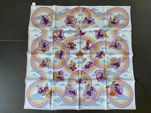 Foulard carré hermès soie - foulard,