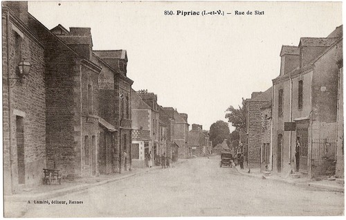 Pipriac rue de - pipriac, sixt